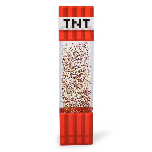 Minecraft Red TNT Block Move Glitter Light 12H - Picture 1 of 1